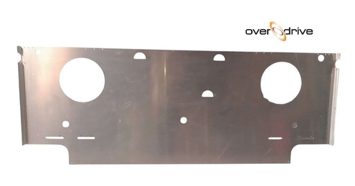 [OV.185-0009/1] Bellyguard Rear Aluminium Plate Only