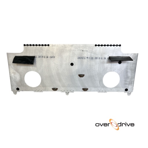 [OV.185-0009/1] Bellyguard Rear Aluminium Plate Only